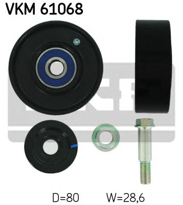 VKM 61068 SKF Ролик модуля натягувача ременя1